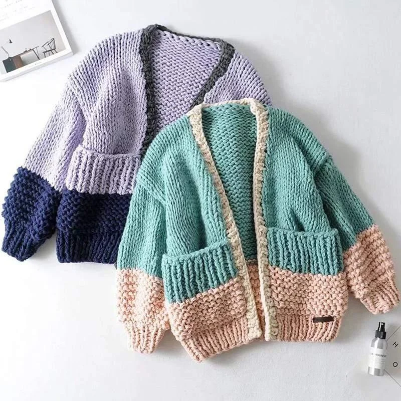 Olivia Hand Knitted Cardigans - Glova