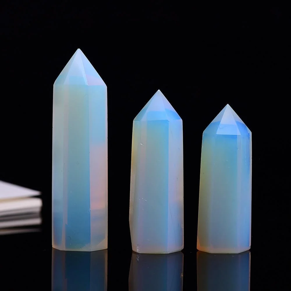 Opalite Crystal Point Tower - Glova