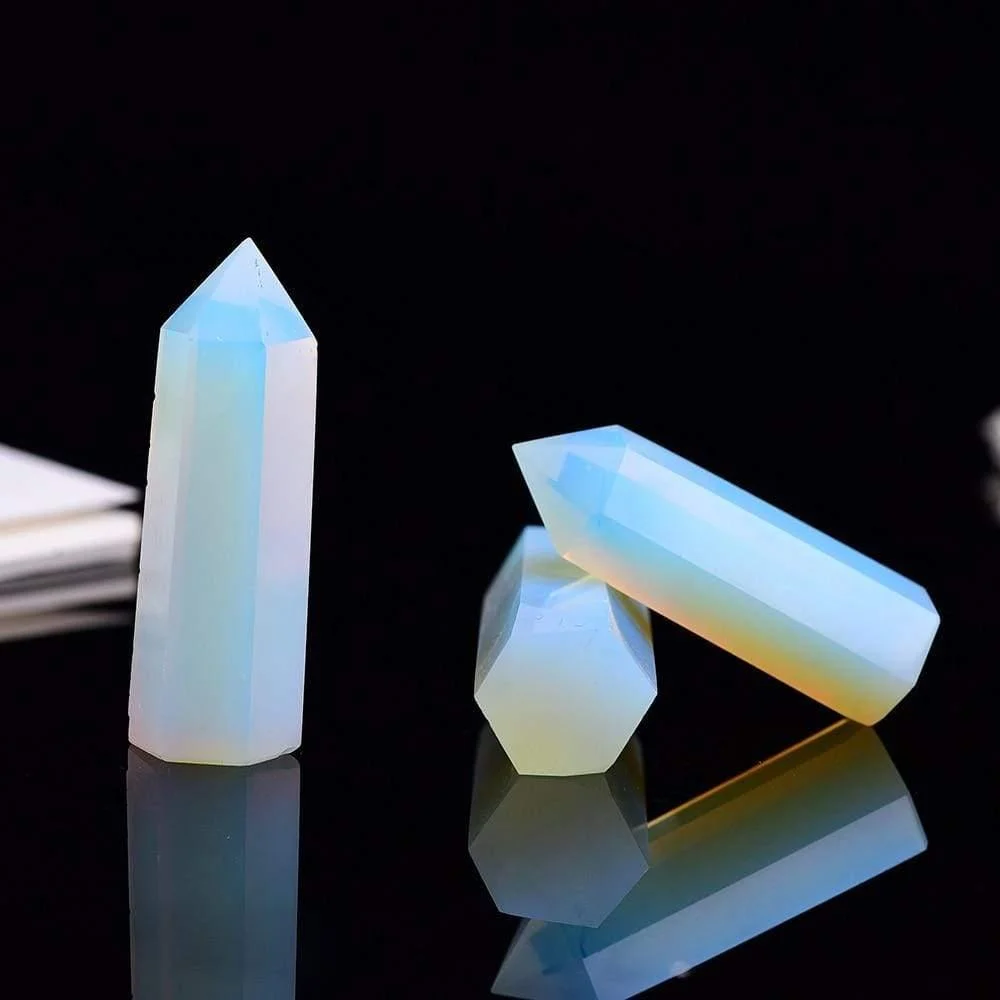 Opalite Crystal Point Tower - Glova