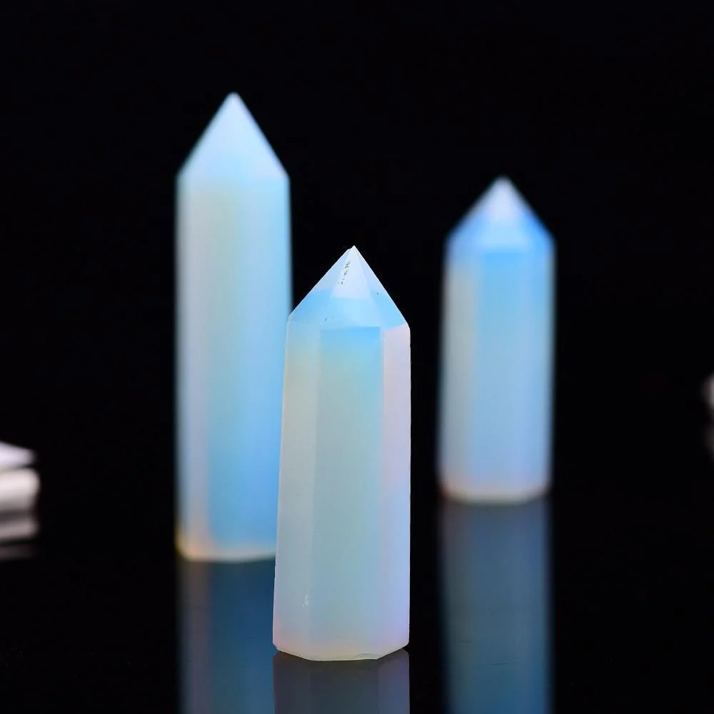 Opalite Crystal Point Tower - Glova