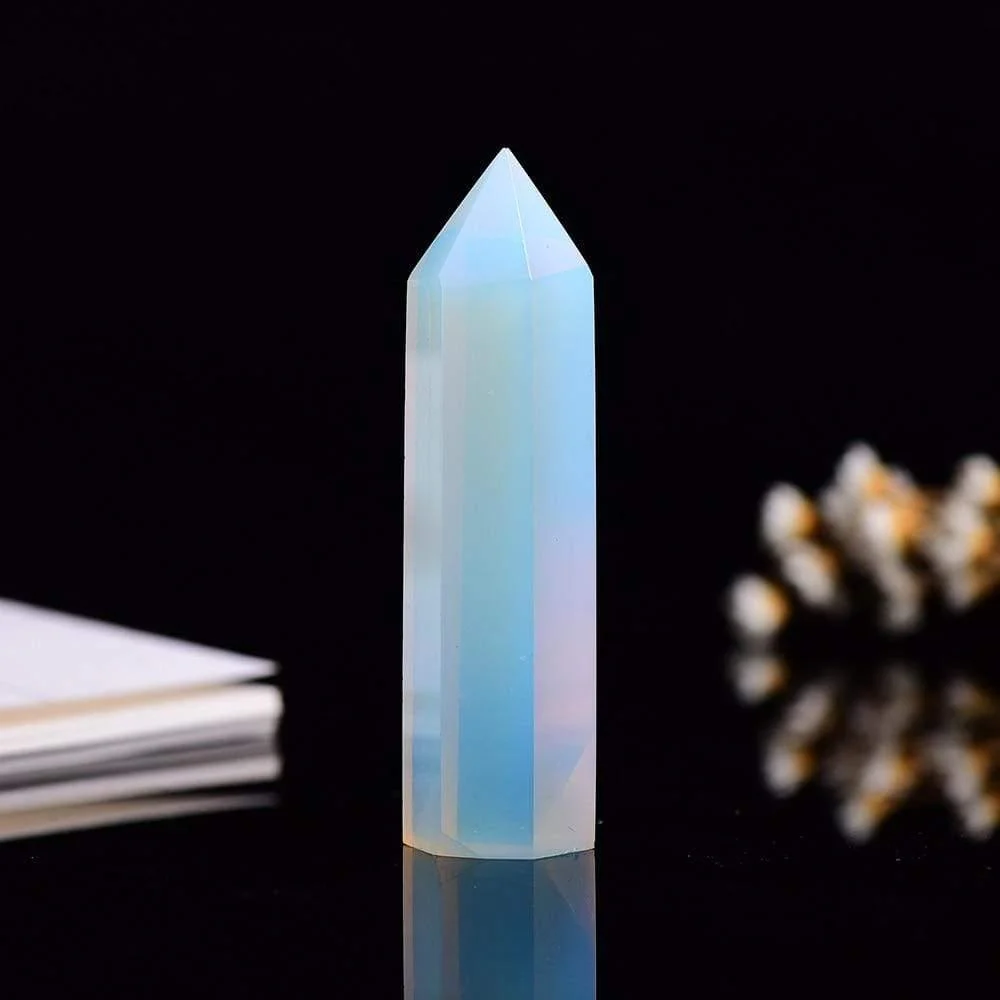 Opalite Crystal Point Tower - Glova