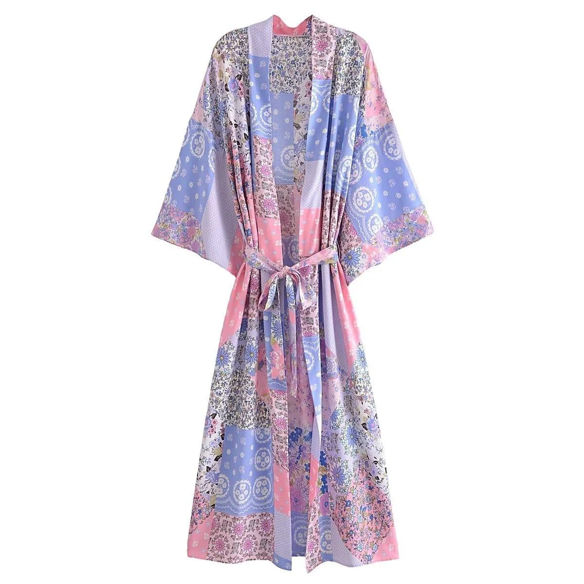 Orchid Boho Kimono Robe - Glova