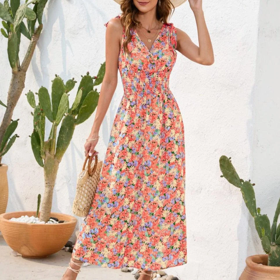 Orchid Boho Maxi Dress - Glova