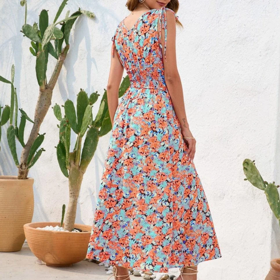 Orchid Boho Maxi Dress - Glova