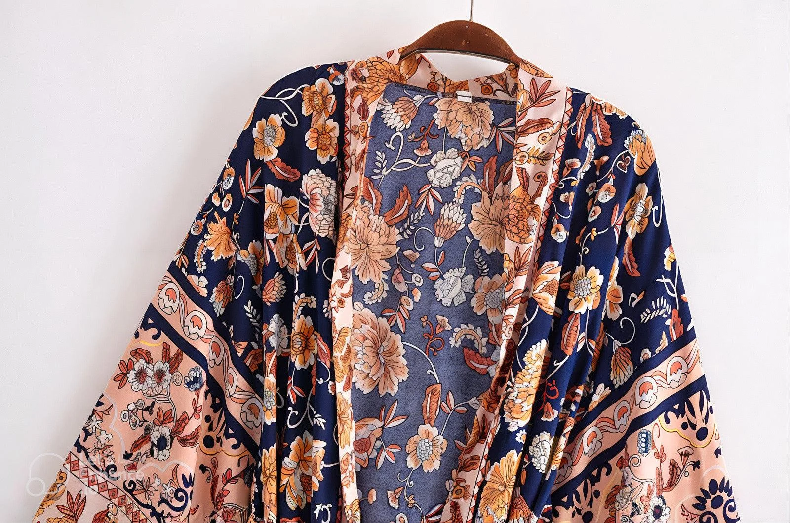 Orelia Floral Kimono Robe - Glova