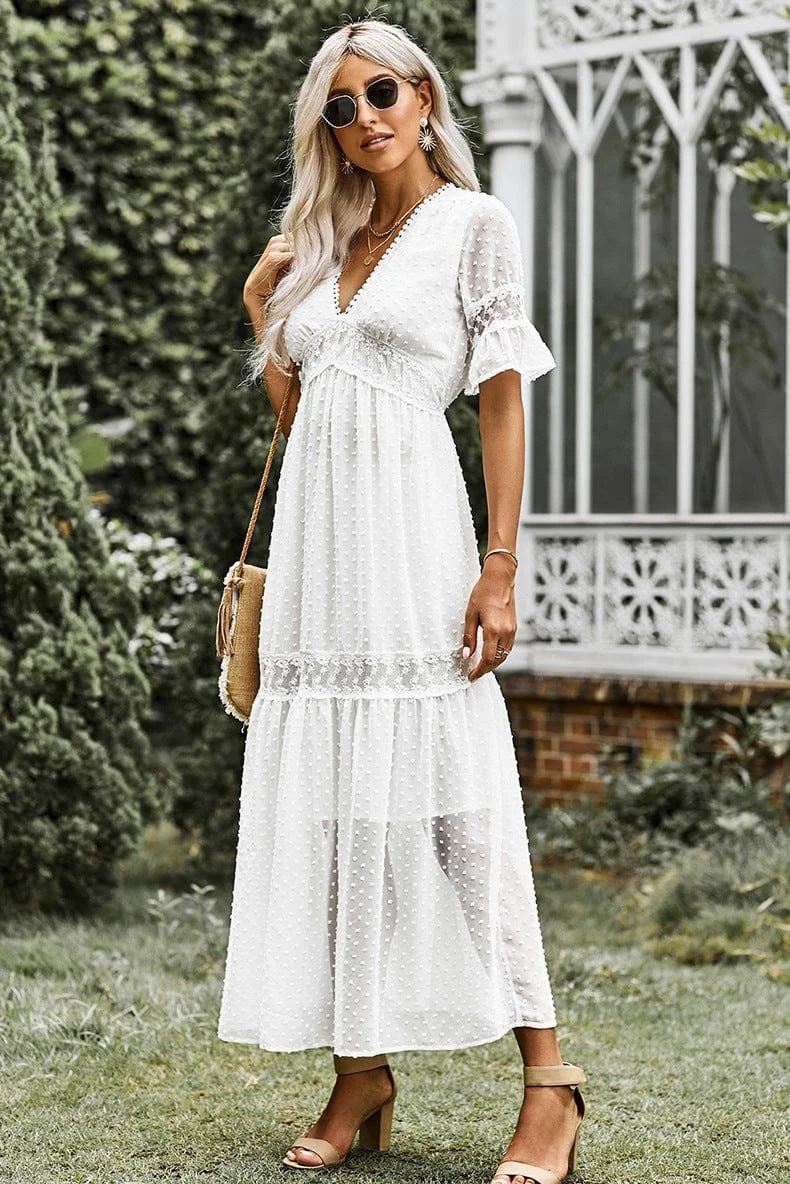 Oriana Boho Maxi Dress - Glova