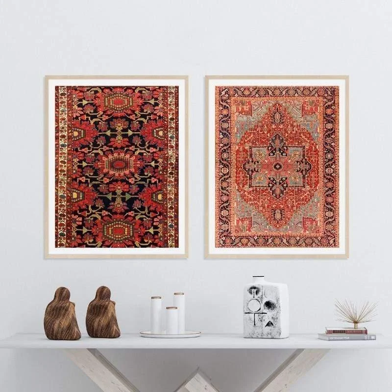 Oriental Pattern Wall Poster - Glova