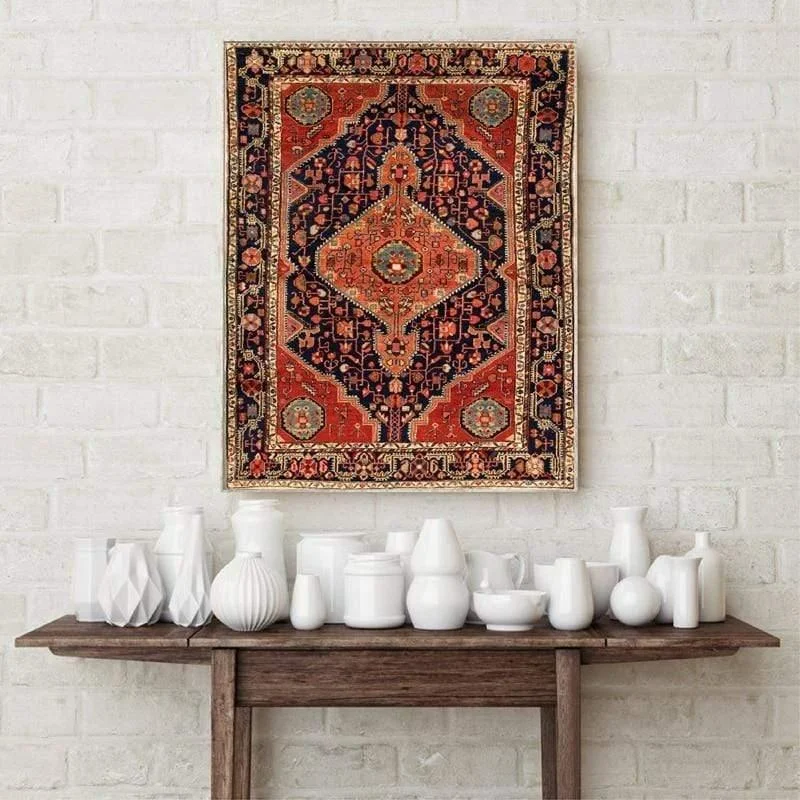 Oriental Pattern Wall Poster - Glova