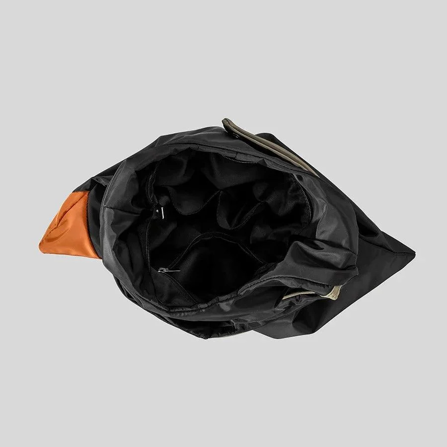 Origami Fold Utilitarian Nylon Bag - Glova