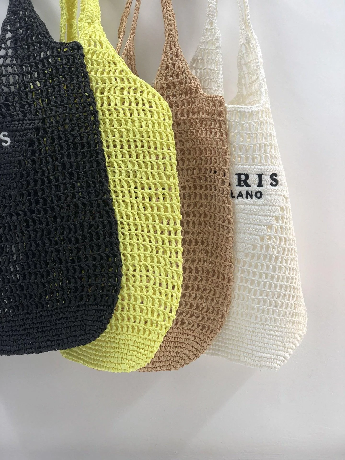 Paris Milk Cotton Knit Mesh Totes - 6 Colors - Glova