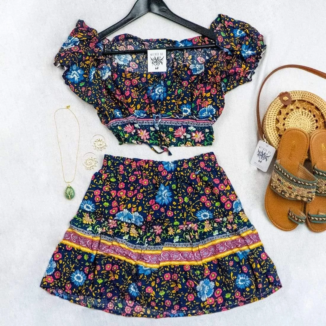 PASADENA Boho Matching Set - Glova