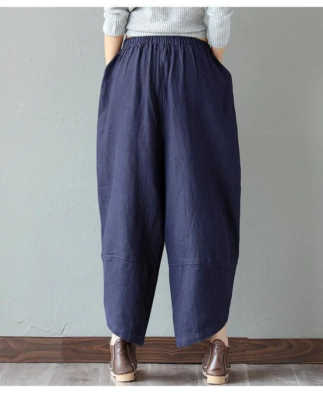 Patchwork Pocket Harem Pants (2 Colors) - Glova