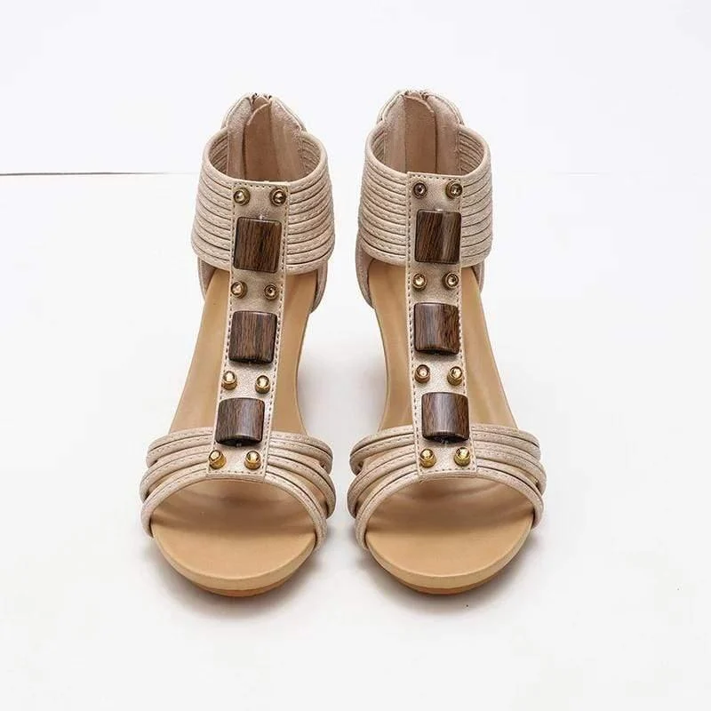 Patricia Wedge Sandals - Glova