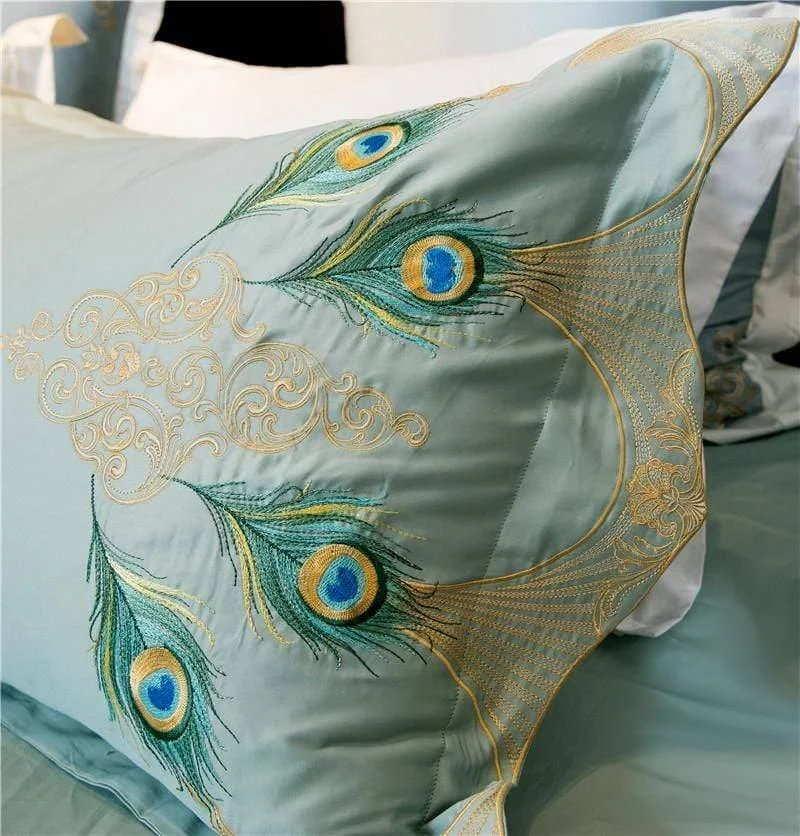 Peacock Duvet Cover Set - Glova