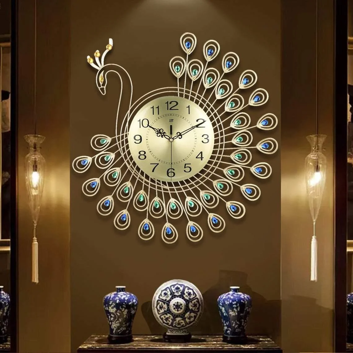 Peacock Wall Clock - Glova