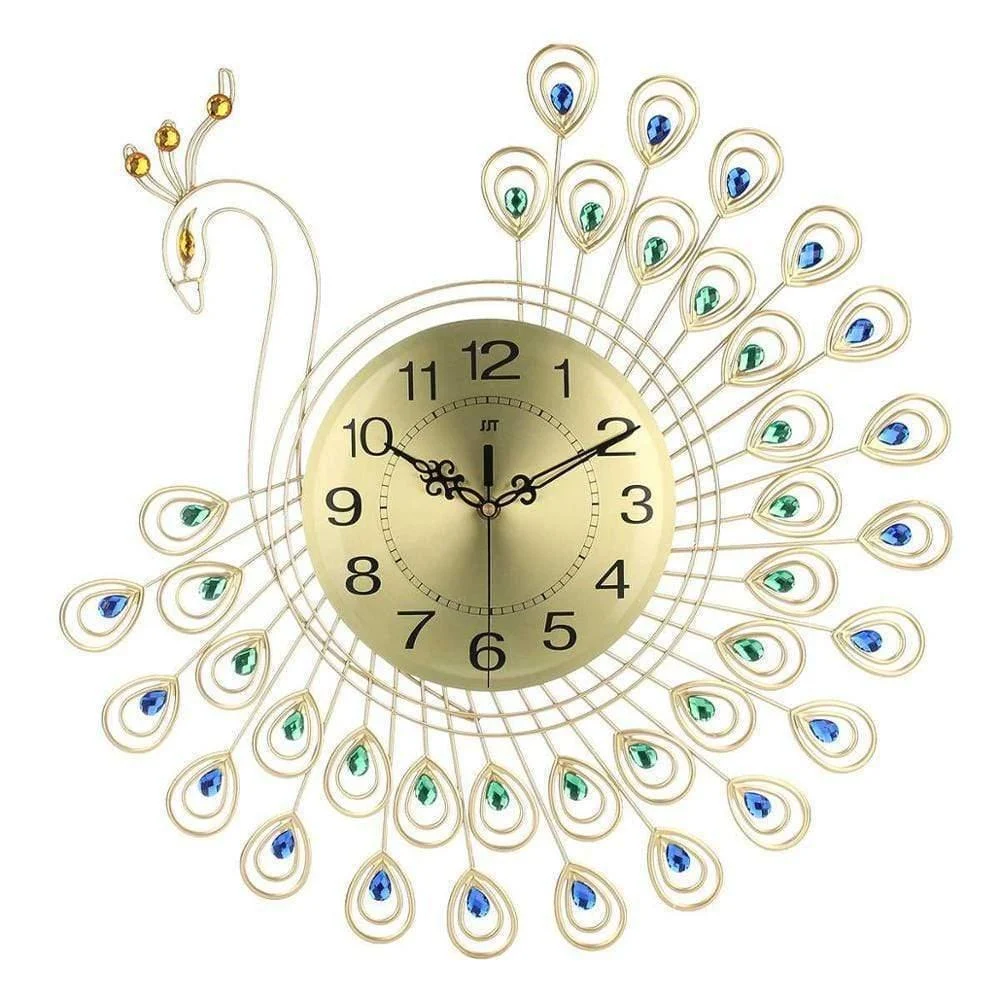 Peacock Wall Clock - Glova