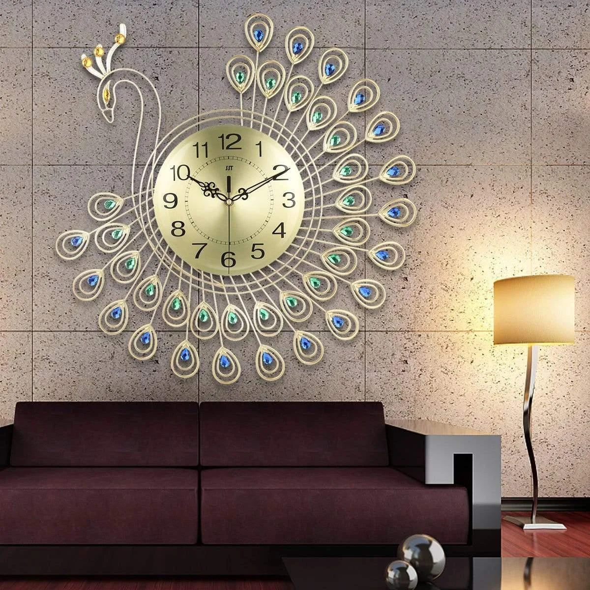 Peacock Wall Clock - Glova