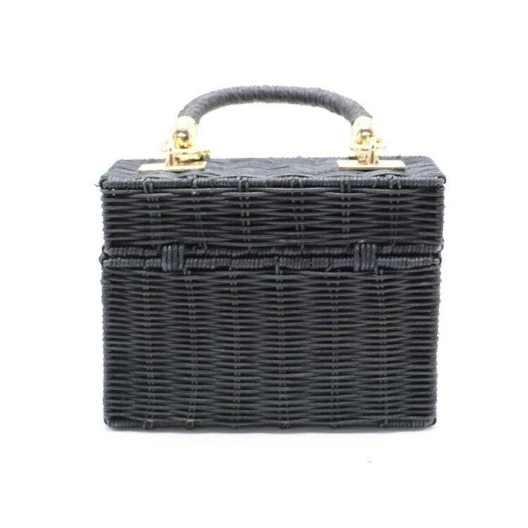 Petunia Rattan Box Bags - 3 Colors - Glova