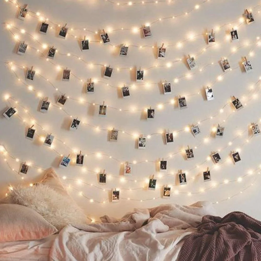 Photo Clip Fairy String Lights - Glova