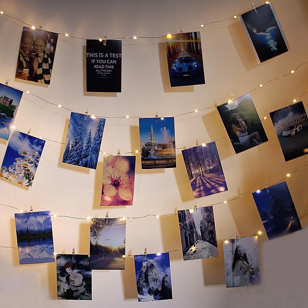 Photo Clip Fairy String Lights - Glova