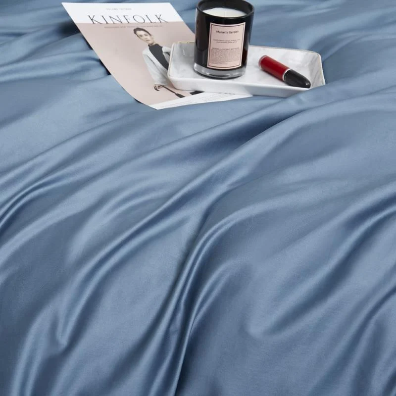 Plain Silky Soft Duvet Cover Set - Glova