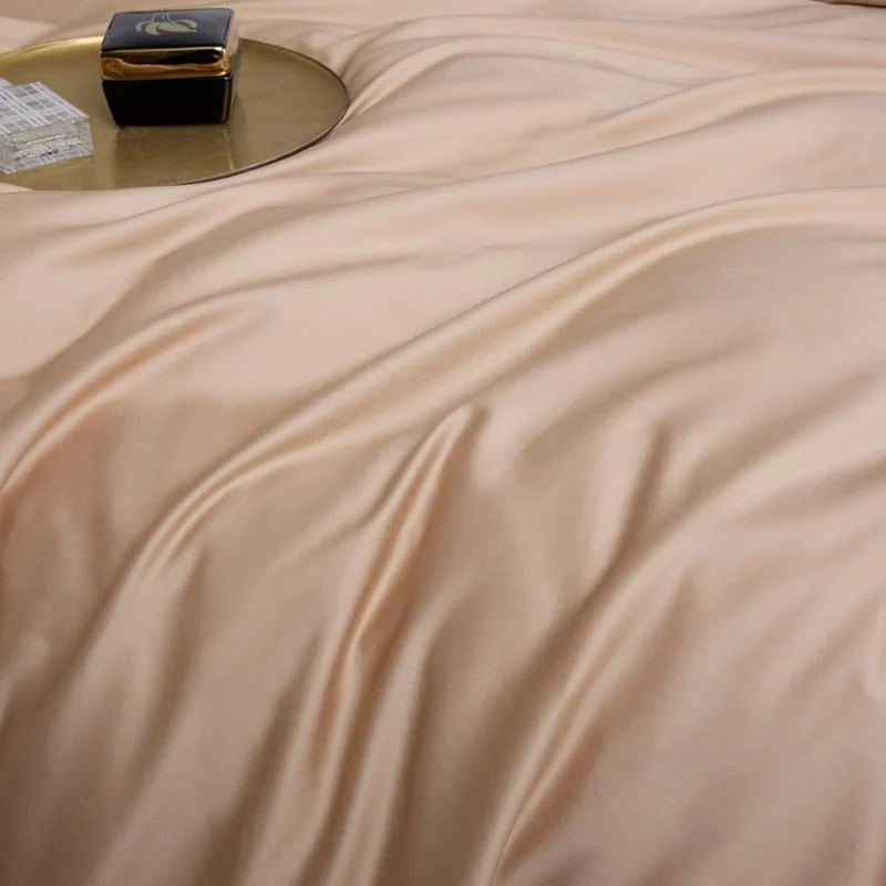 Plain Silky Soft Duvet Cover Set - Glova