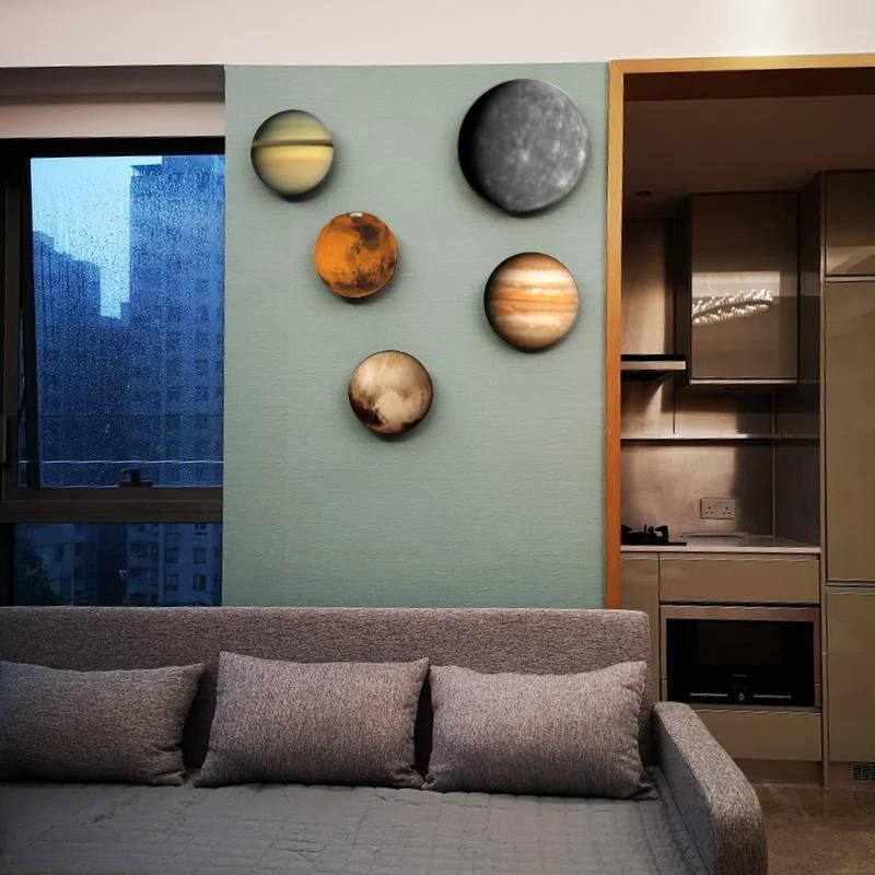 Planets Wall Hanging Plates - Glova