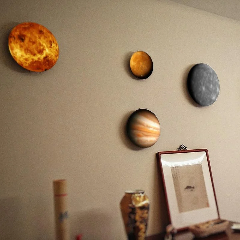 Planets Wall Hanging Plates - Glova