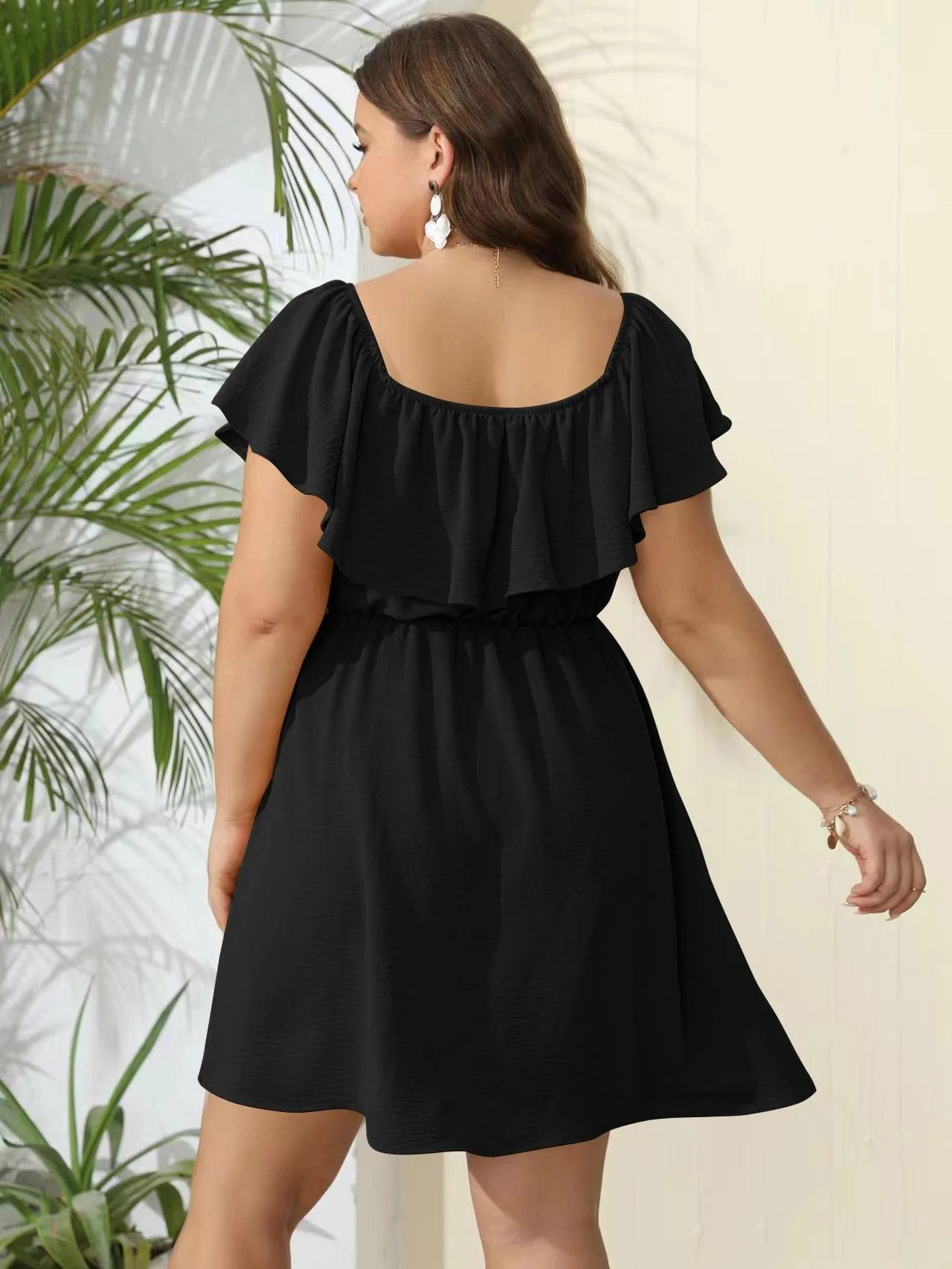 Plus Size Alcyone Mini Dress - Glova