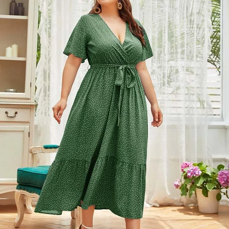 Plus Size Beatrice Maxi Dress - Glova