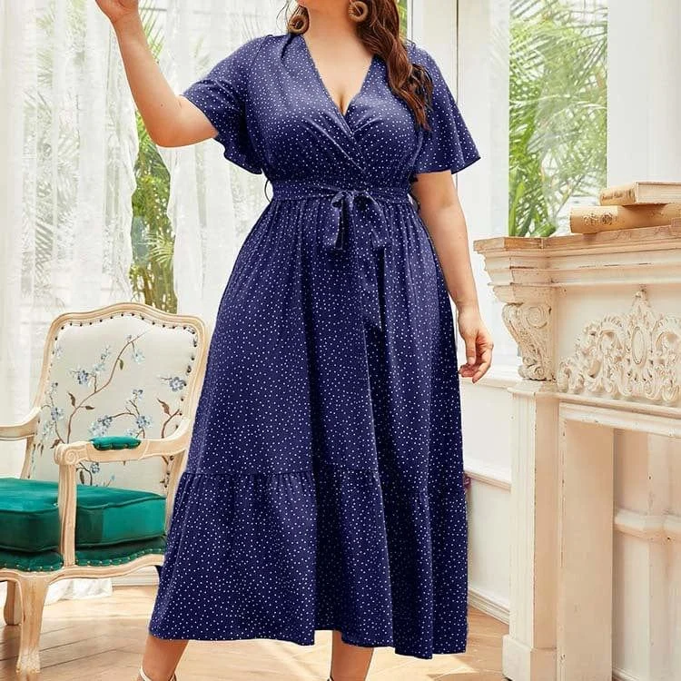 Plus Size Beatrice Maxi Dress - Glova