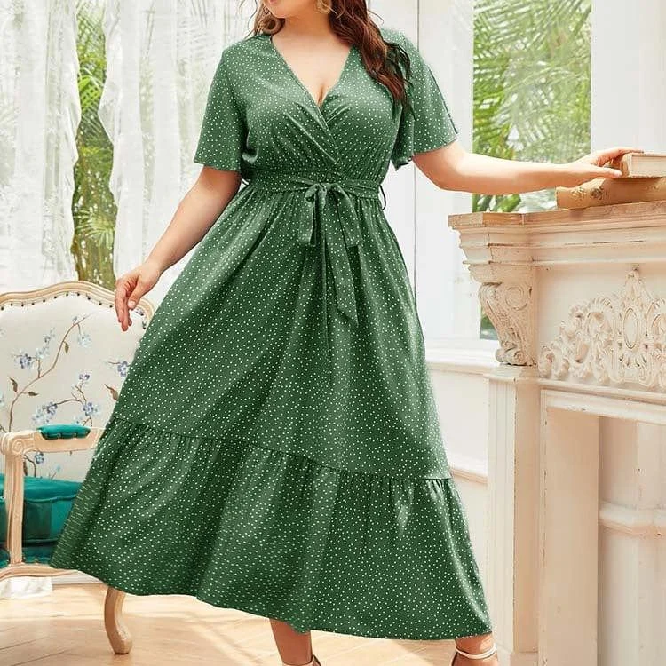 Plus Size Beatrice Maxi Dress - Glova