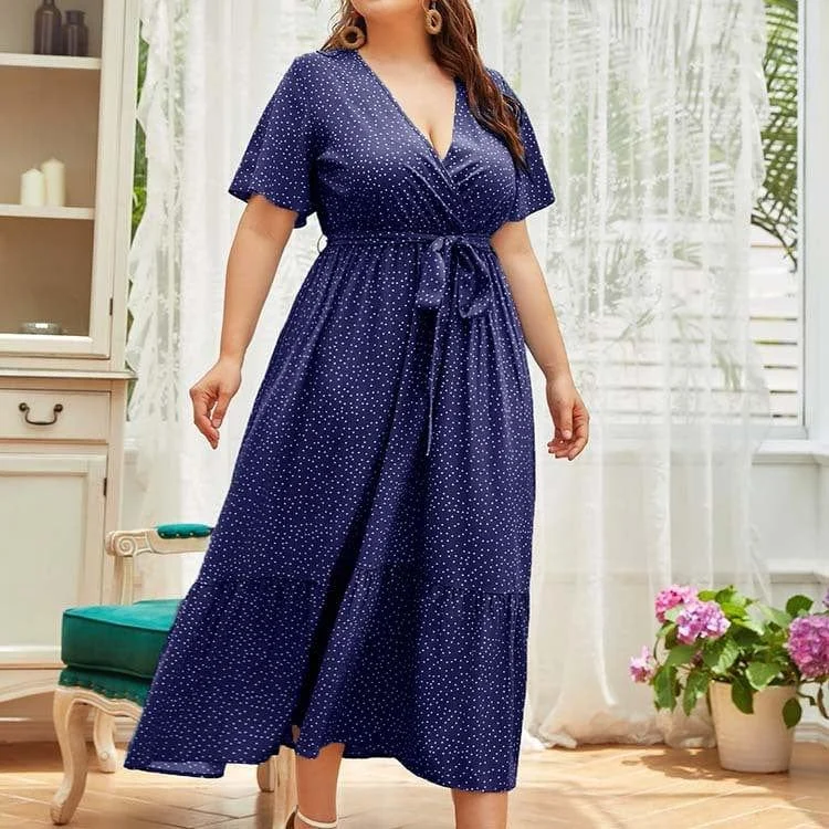 Plus Size Beatrice Maxi Dress - Glova