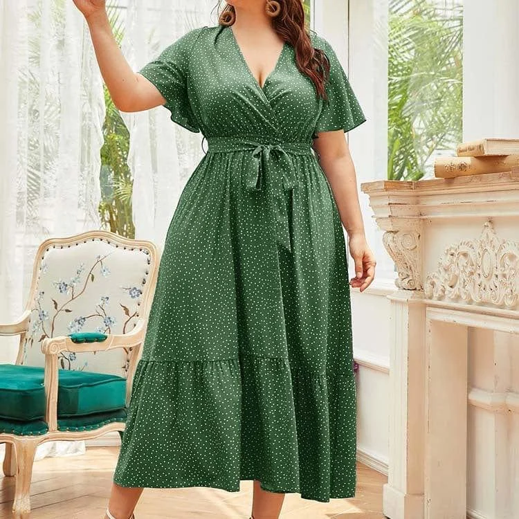 Plus Size Beatrice Maxi Dress - Glova