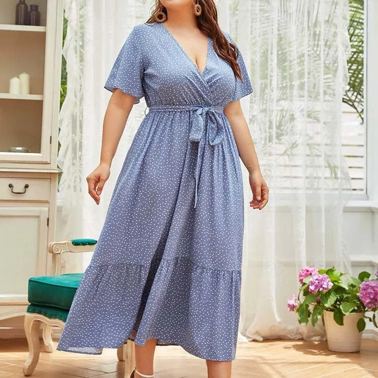 Plus Size Beatrice Maxi Dress - Glova