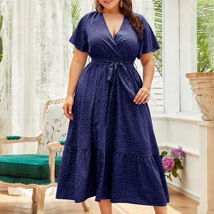 Plus Size Beatrice Maxi Dress - Glova