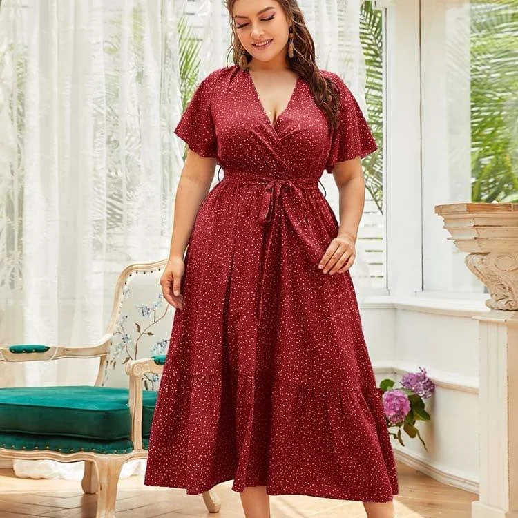 Plus Size Beatrice Maxi Dress - Glova