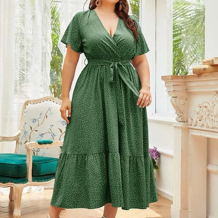 Plus Size Beatrice Maxi Dress - Glova