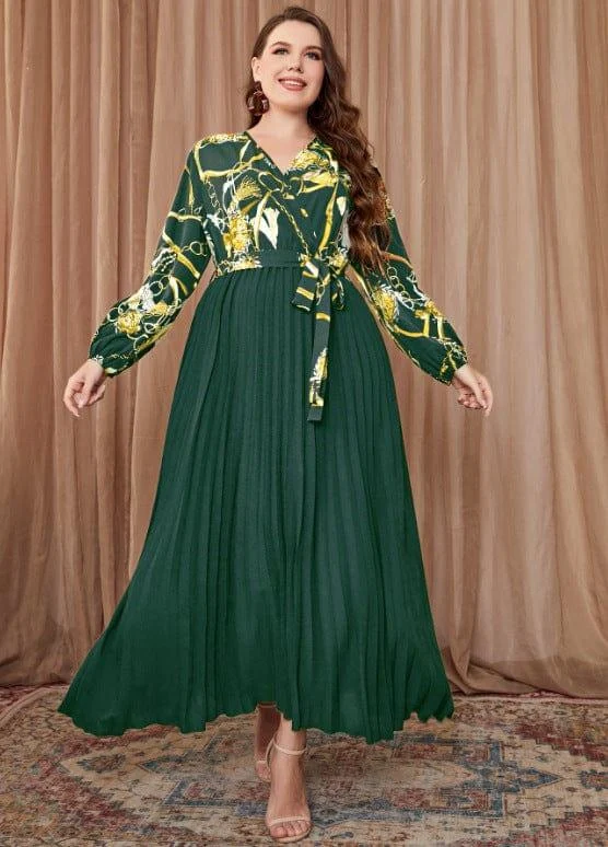 Plus Size Camellia Boho Maxi Dress - Glova