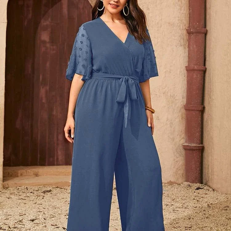 Plus Size Daffodil Boho Jumpsuit - Glova