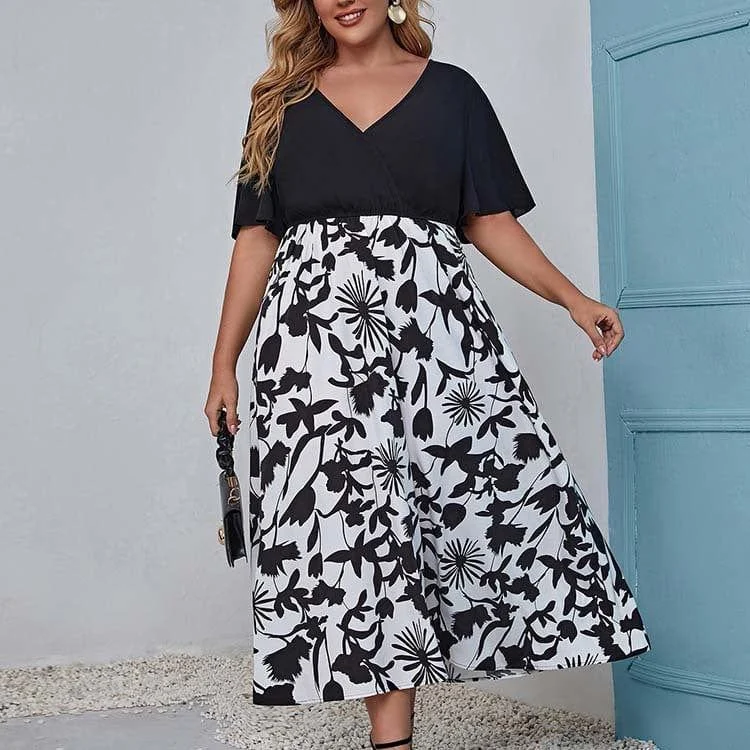 Plus Size Lavinia Maxi Dress - Glova