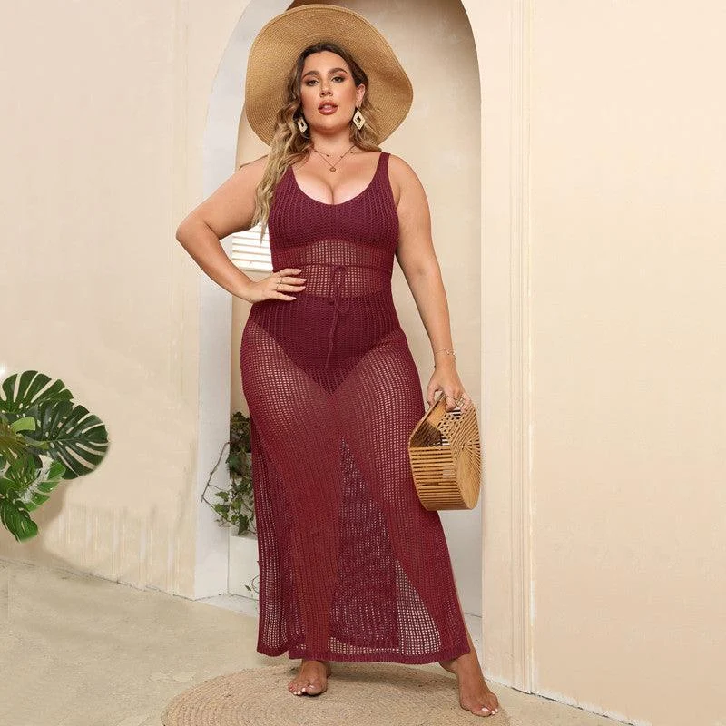 Plus Size Makena Beach Cover Up - Glova