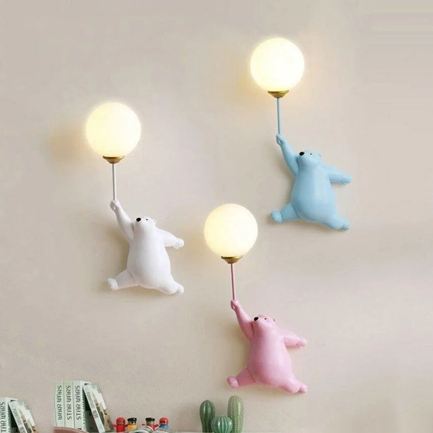 Polar Bear Wall Lamp - Glova