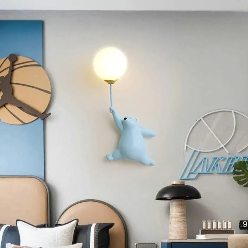 Polar Bear Wall Lamp - Glova