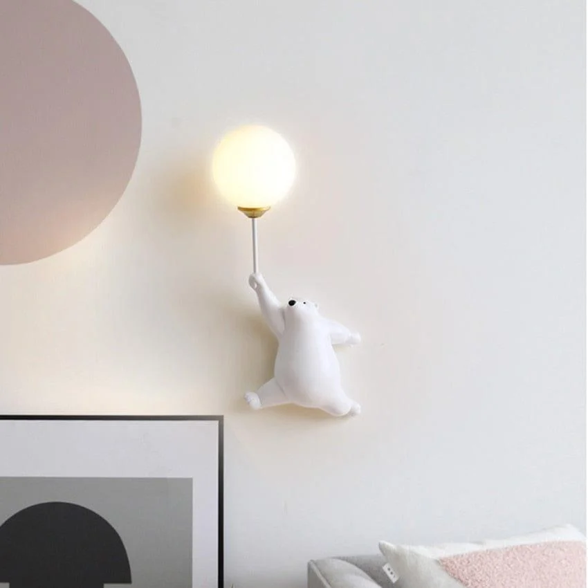 Polar Bear Wall Lamp - Glova