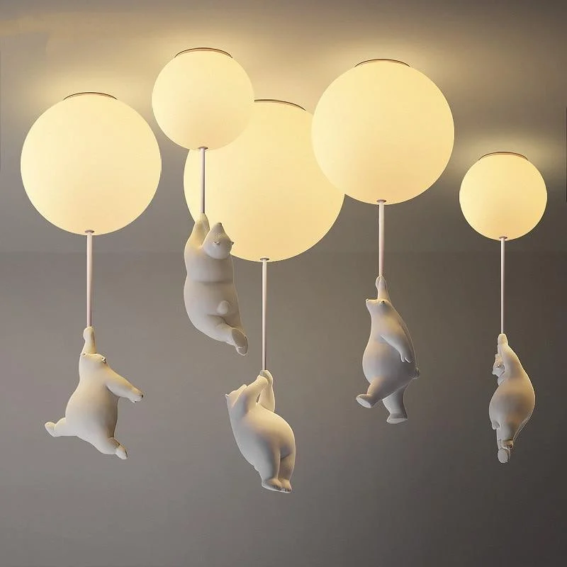 Polar Bears Ceiling Lights - Glova