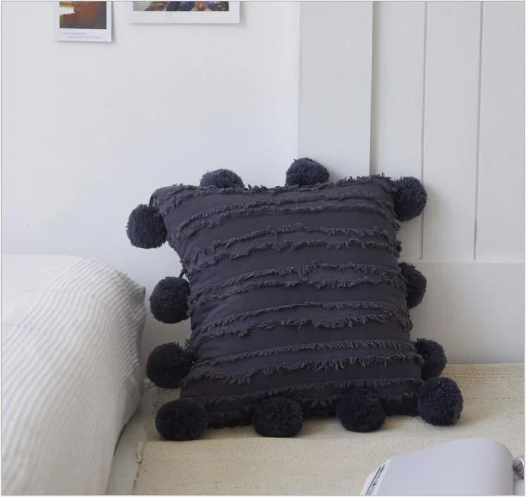 Pom Pom Pillow Cover - Glova