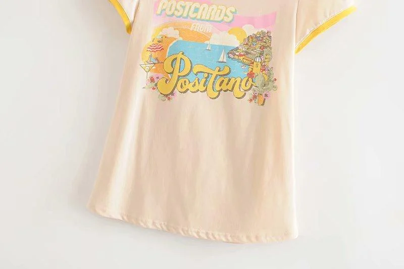 Postcards From Positano Tee - Glova