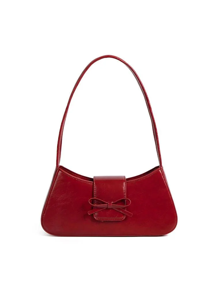 PU Leather Solid Small Ladies Handbags - Glova