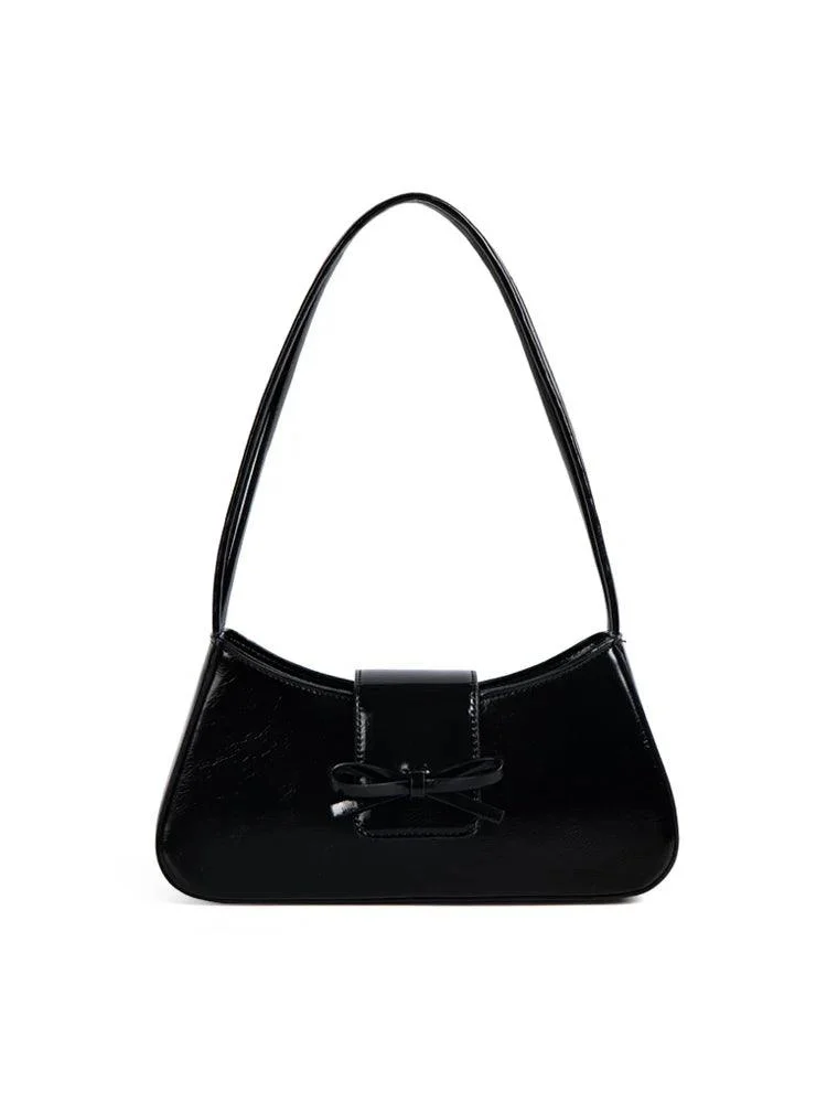 PU Leather Solid Small Ladies Handbags - Glova